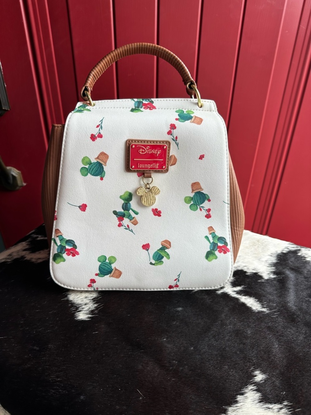 Loungefly Disney Mickey Cactus convertible bag